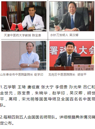 中医药薪火传承大型公益行活动宣讲导师名单公示及遴选通知(图6)