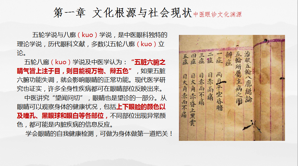 眼部疾病诊治 一体化智慧中医密码(图4)